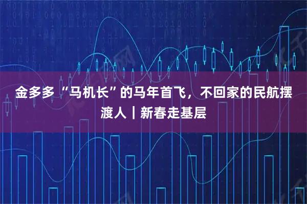 金多多 “马机长”的马年首飞，不回家的民航摆渡人｜新春走基层