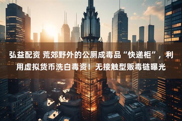 弘益配资 荒郊野外的公厕成毒品“快递柜”，利用虚拟货币洗白毒资！无接触型贩毒链曝光